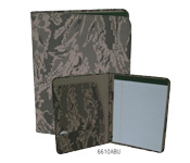 ABU camo letter sized padfolio