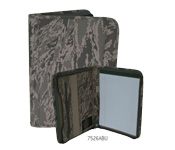 ABU Camo zippered padfolio.