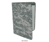 ACU camo letter sized padfolio